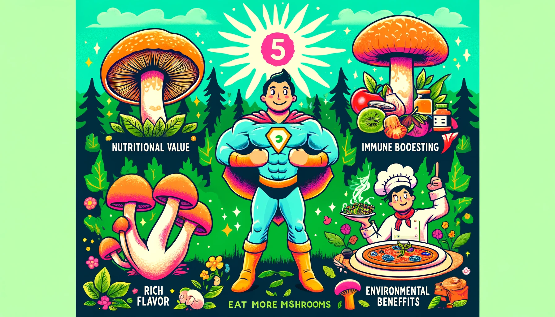 The Five Reasons Why You Should Eat More Mushrooms